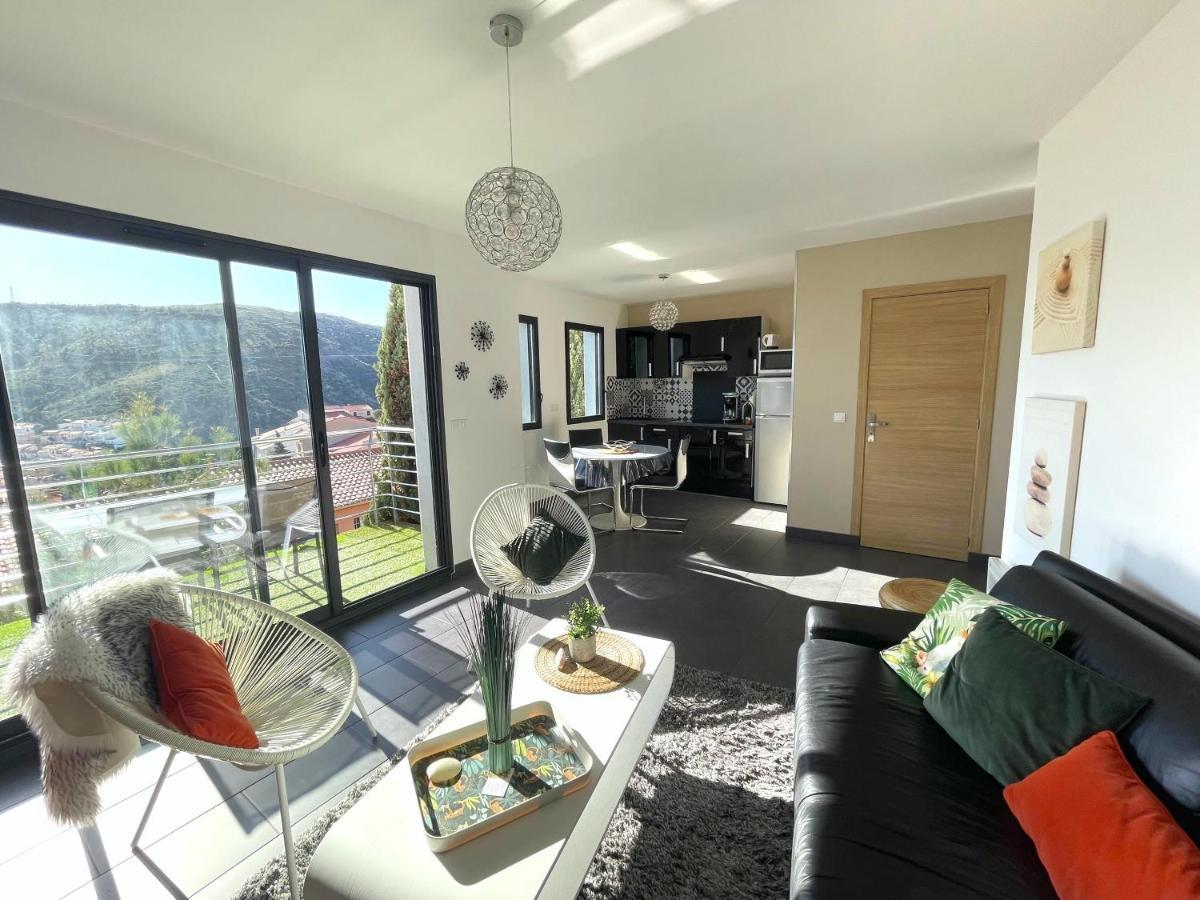 Residence Costa Vermella, Vue Mer Et Montagne Au Calme Cerbere Luaran gambar