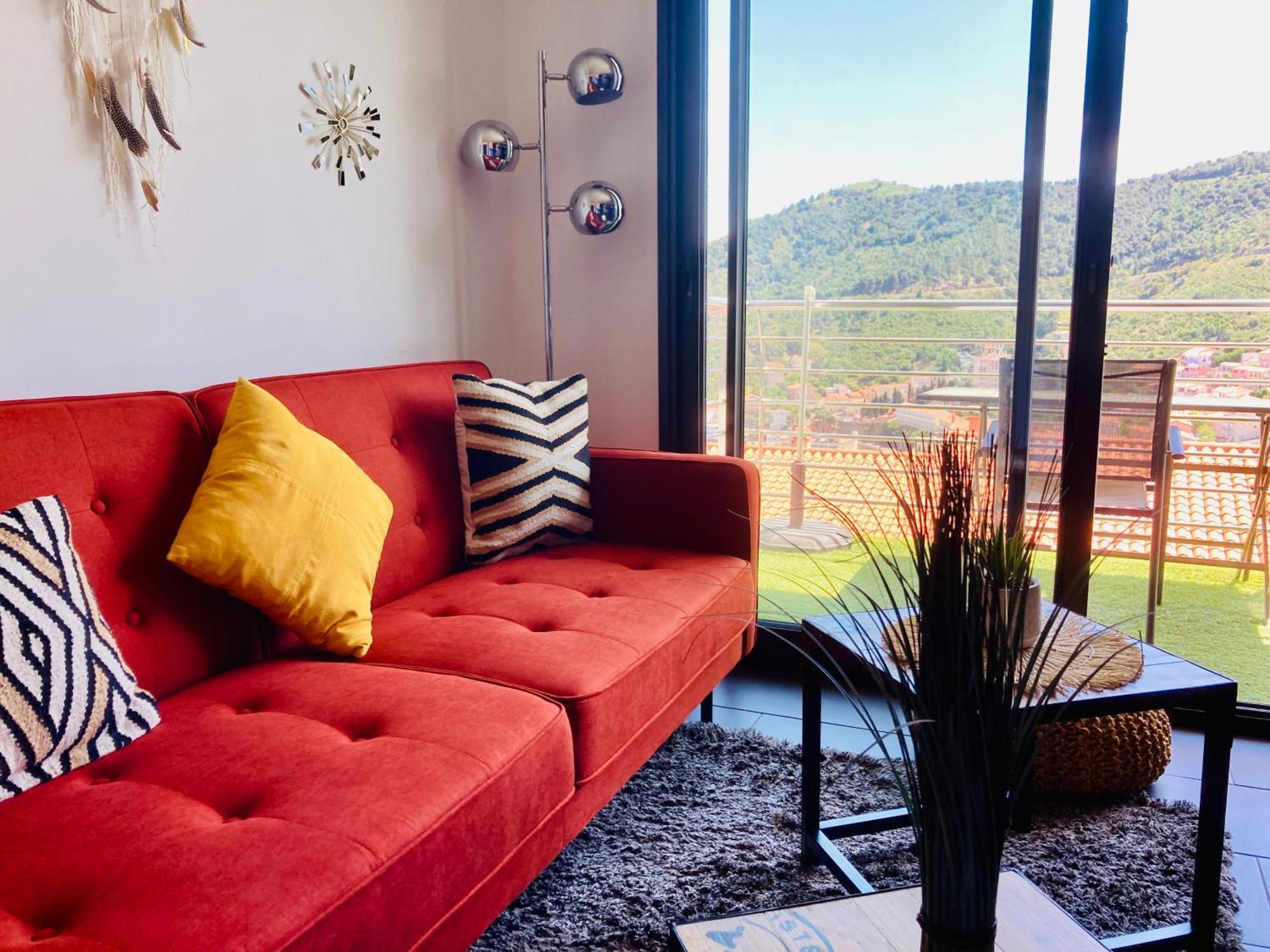 Residence Costa Vermella, Vue Mer Et Montagne Au Calme Cerbere Luaran gambar